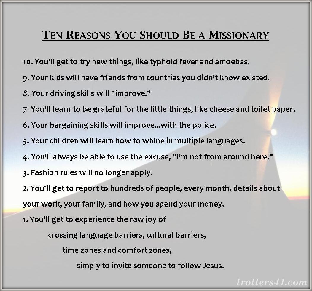 ten-reasons-you-should-be-a-missionary